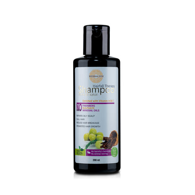 Herbalism Amla & Shikakai Herbal Shampoo Natural Vegan Anti DANDRUFF - Itchy Scalp Cleansing - HERBALISM