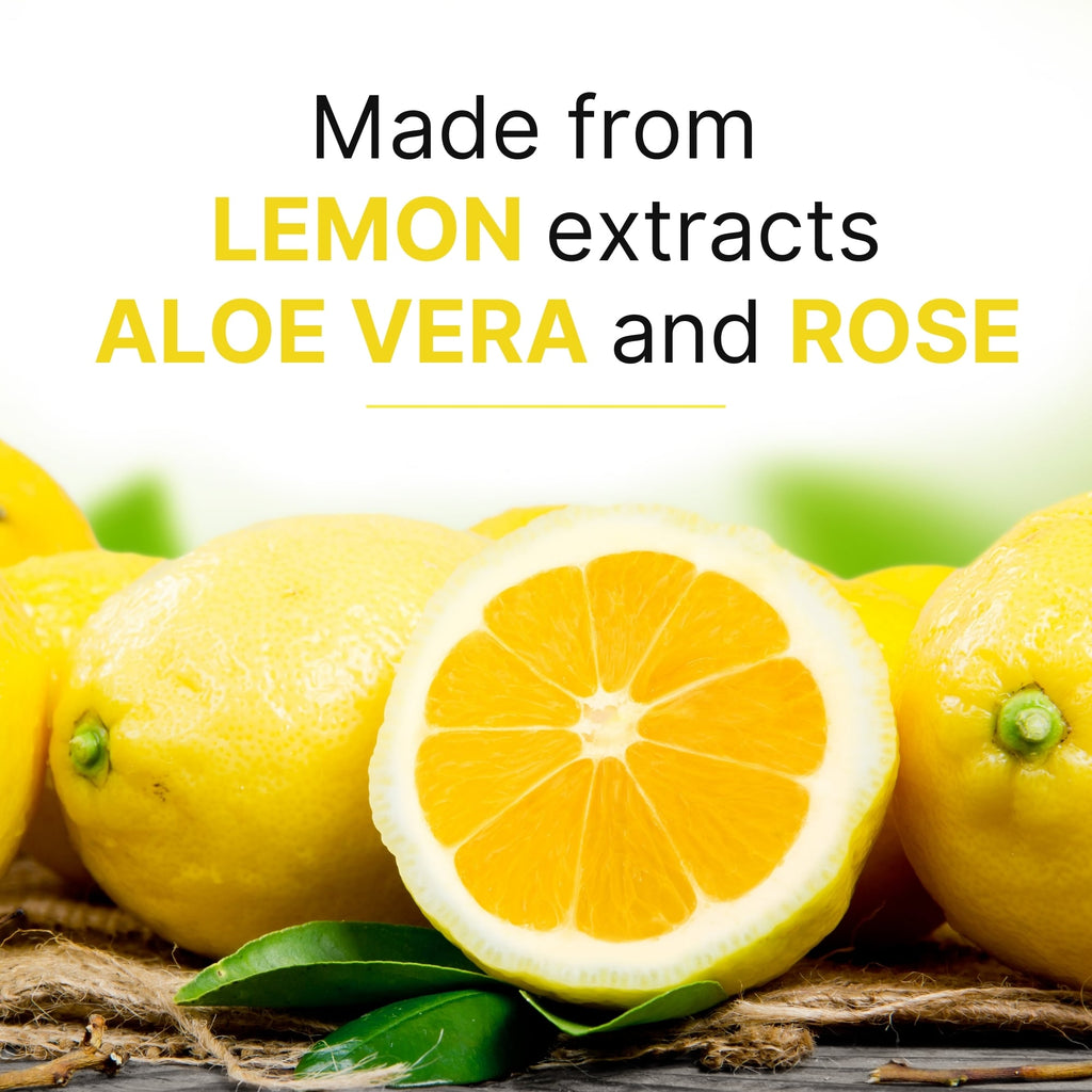 Herbalism Ayurvedic Deep Cleansing mild Lemon Rose and Coconut blend Face and Body Wash Natural - HERBALISM